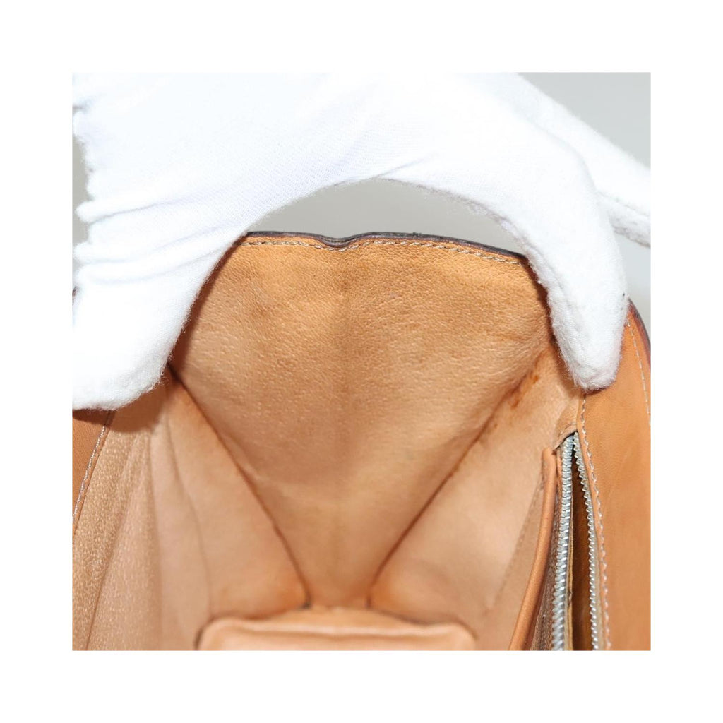 Sac À Main Celine Macadam Handbag Toile - Marron