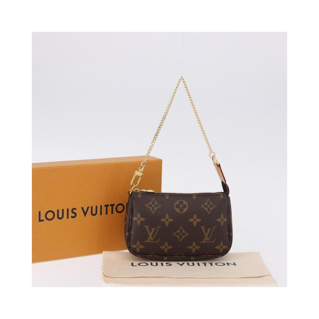 Pochette Louis Vuitton Mini Pochette Accessoires Mini Toile - Marron