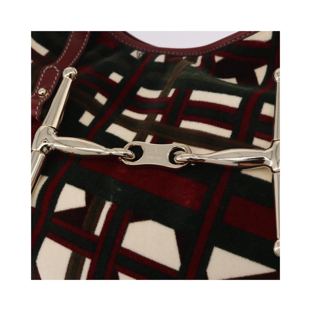 Sac Porté Épaule Gucci Vintage Jackie Shoulder Toile - Vert