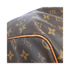 Sac De Voyage Louis Vuitton Keepall Bandoulière 60 Toile - Marron