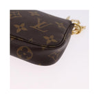 Pochette Louis Vuitton Mini Pochette Accessoires Mini Toile - Marron