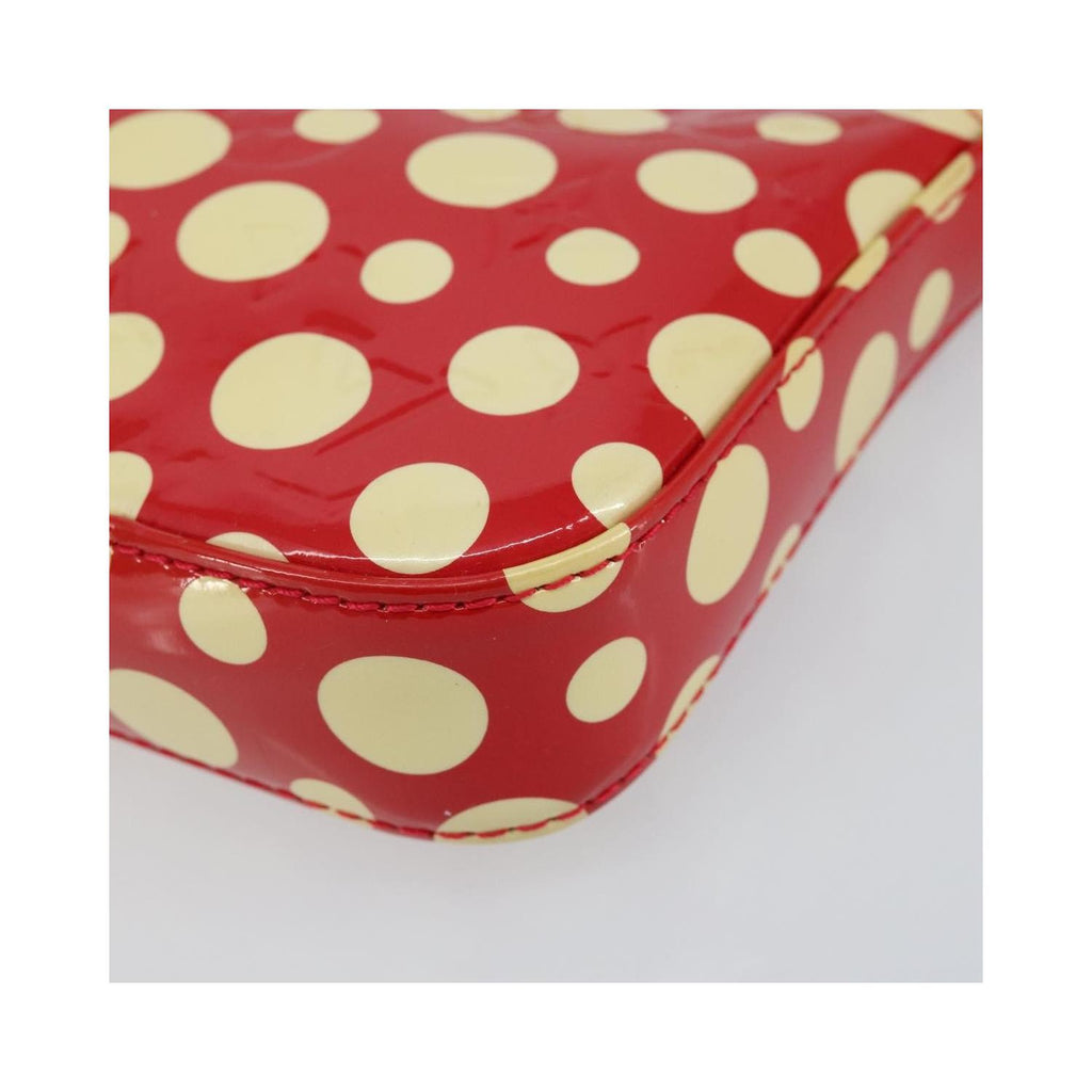 Pochette Louis Vuitton Pochette Accessoires Cuir Verni - Rouge