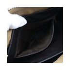 Sac Porté Épaule Celine Macadam Shoulder Bag Pvc - Beige