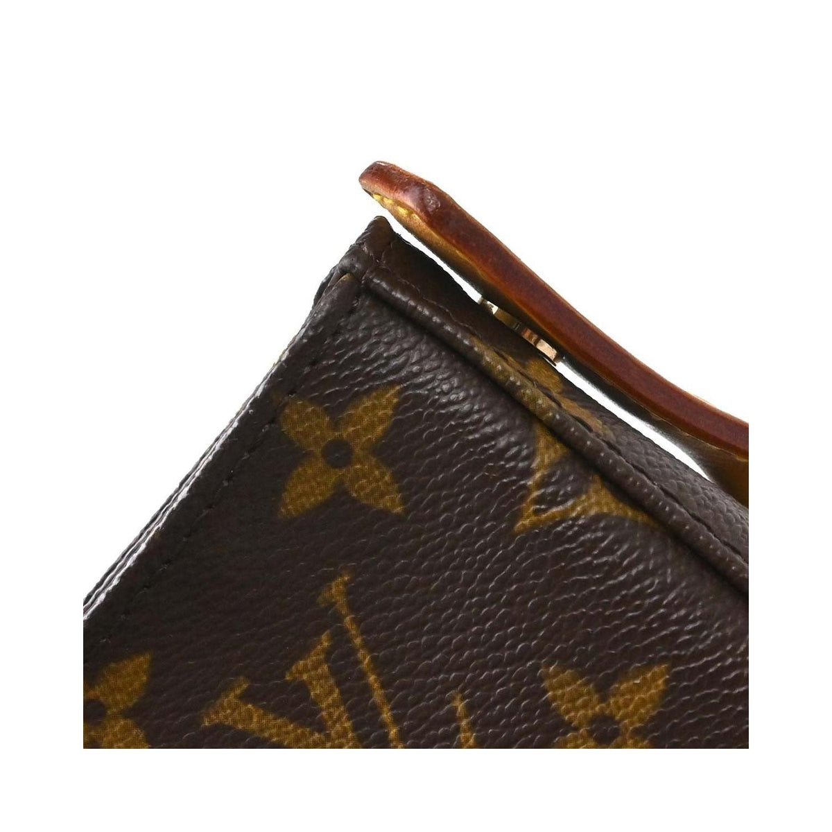 Sac Porté Épaule Louis Vuitton Monogram Looping Mm Toile - Marron