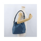 Sac Porté Épaule Louis Vuitton Petit Noe Medium Cuir - Bleu