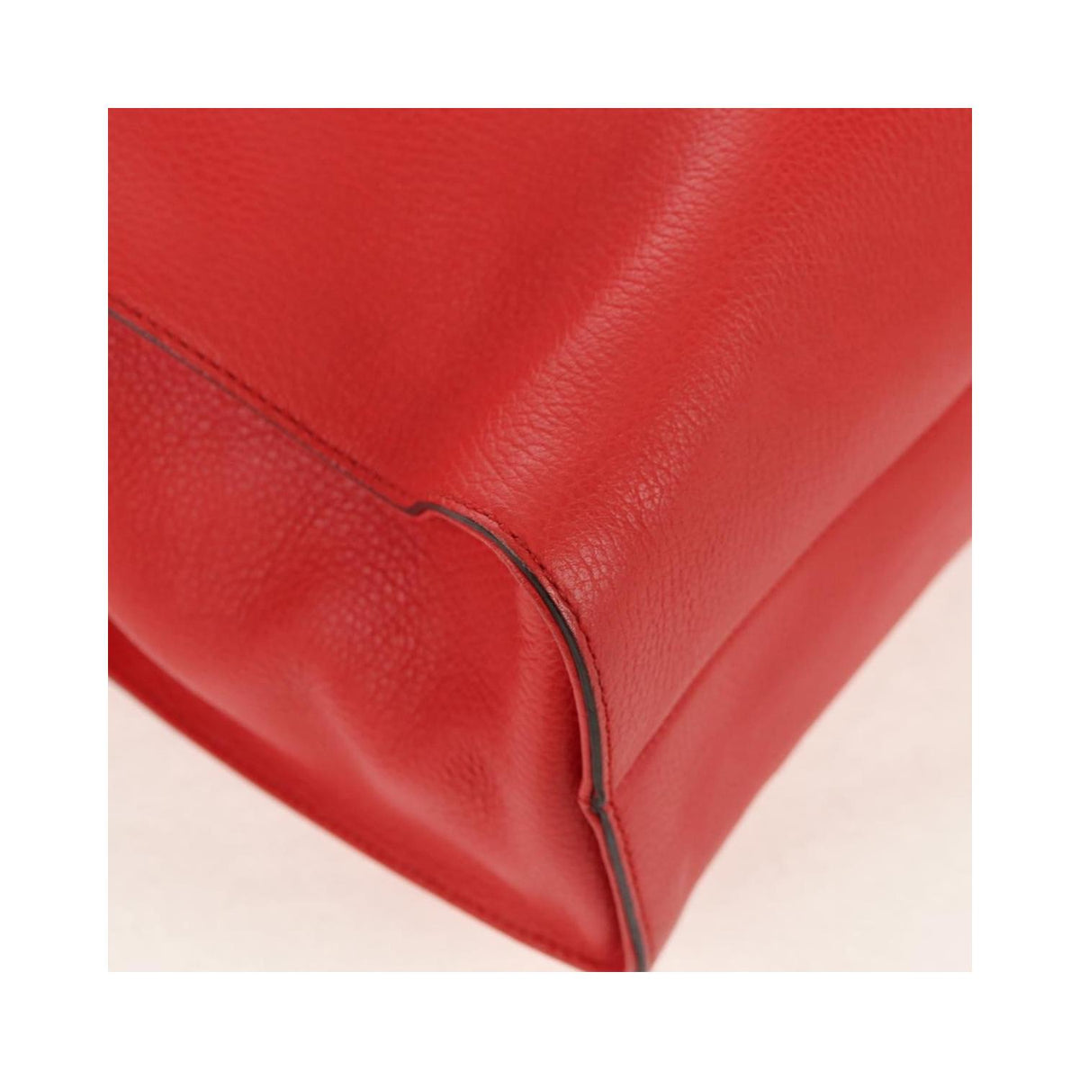 Cabas Gucci Grand Prix Interlocking Gg Tote Large Cuir - Rouge