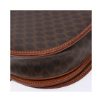 Sac Celine Macadam Shoulder Bag Toile - Marron