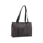 Cabas Celine Vintage Macadam Shopper Large Pvc - Noir