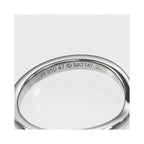 Bague Cartier Ballerine Platinum - Argent