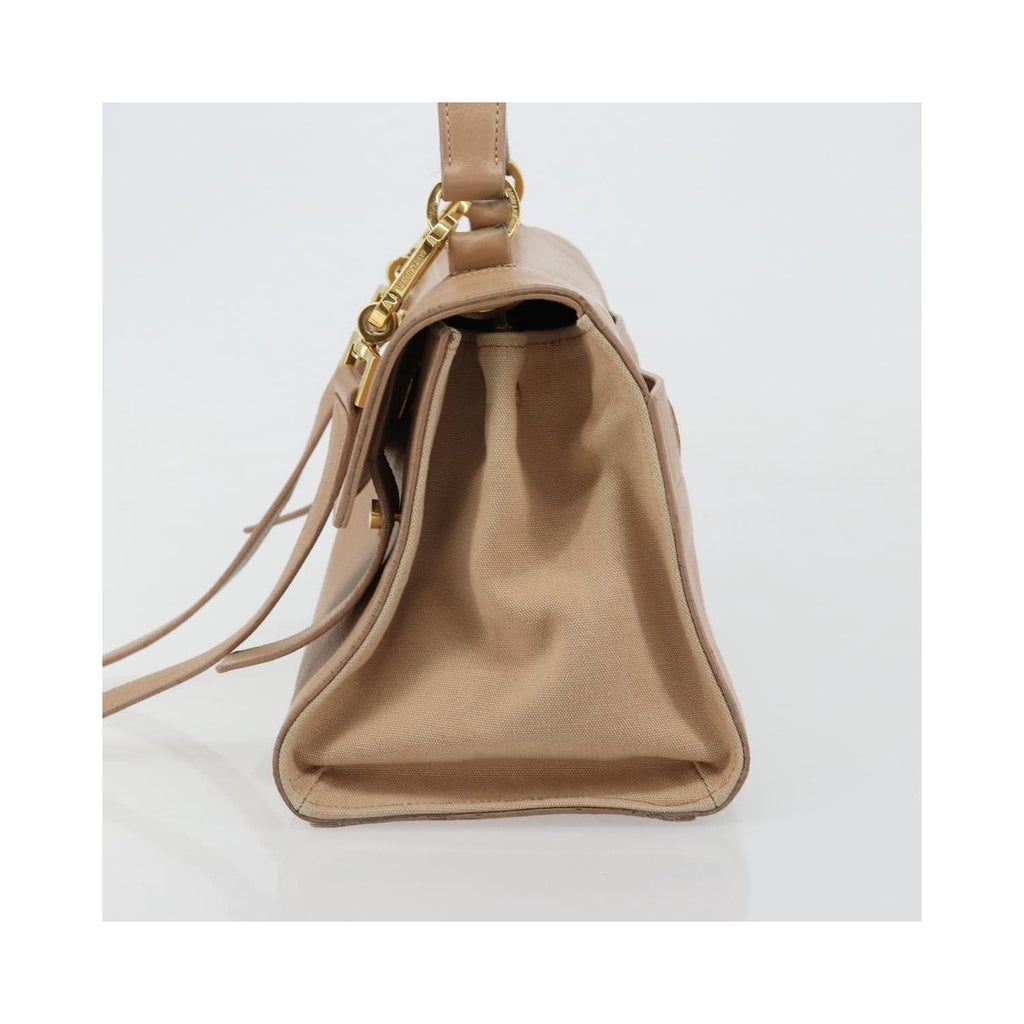 Sac À Main Saint Laurent Muse Two Medium Cuir - Beige