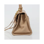 Sac À Main Saint Laurent Muse Two Medium Cuir - Beige