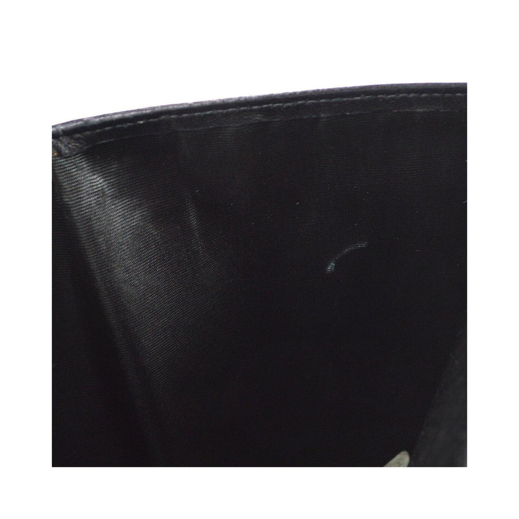 Portefeuille Chanel Timeless Cc French Long Cuir - Noir
