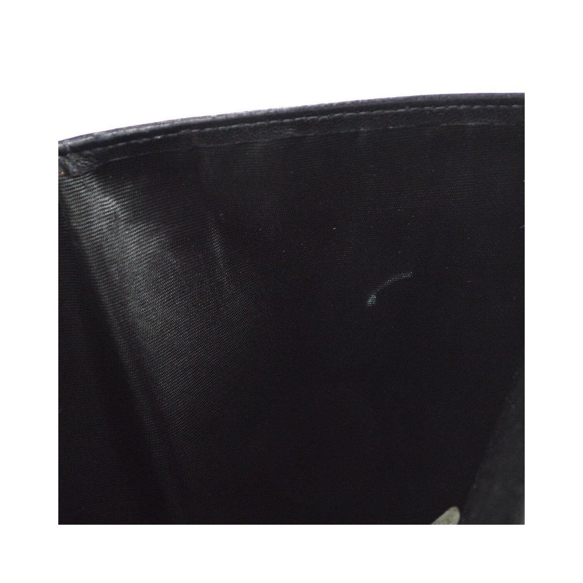 Portefeuille Chanel Timeless Cc French Long Cuir - Noir