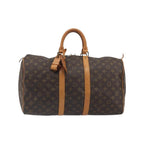 Sac De Voyage Louis Vuitton Keepall 45 Toile - Marron