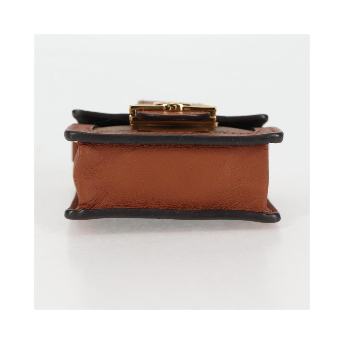 Sac Porté Épaule Louis Vuitton Dauphine Mini Toile - Marron