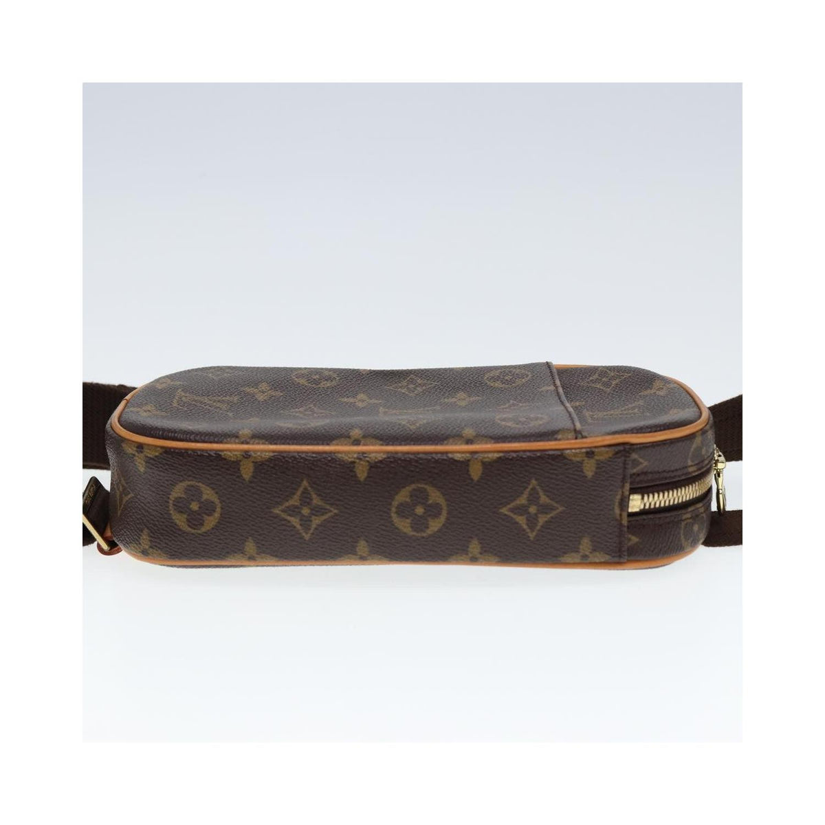 Bolso de mano Louis Vuitton Pochette Gange de lona - marrón