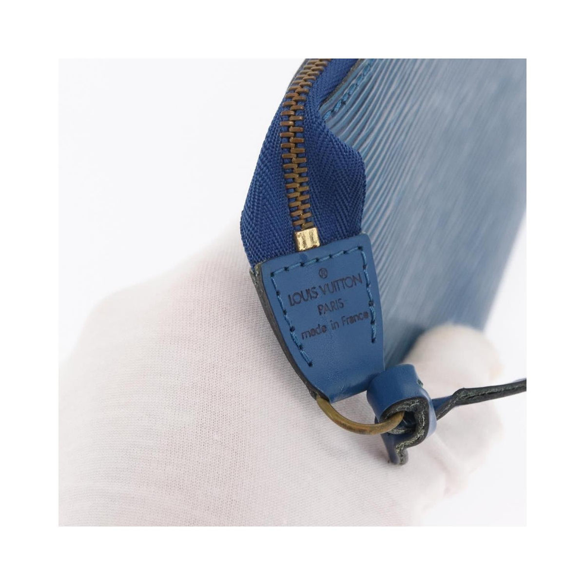 Pochette Louis Vuitton Pochette Accessoires Cuir - Bleu