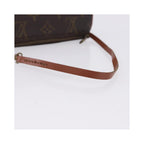 Pochette Louis Vuitton Papillon mini de lona marrón