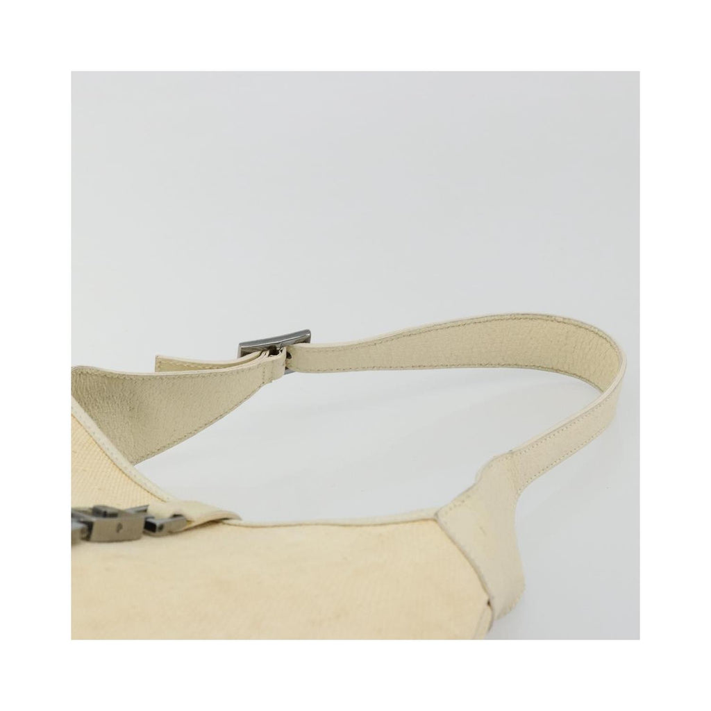 Sac À Main Gucci Vintage Jackie Shoulder Toile - Beige