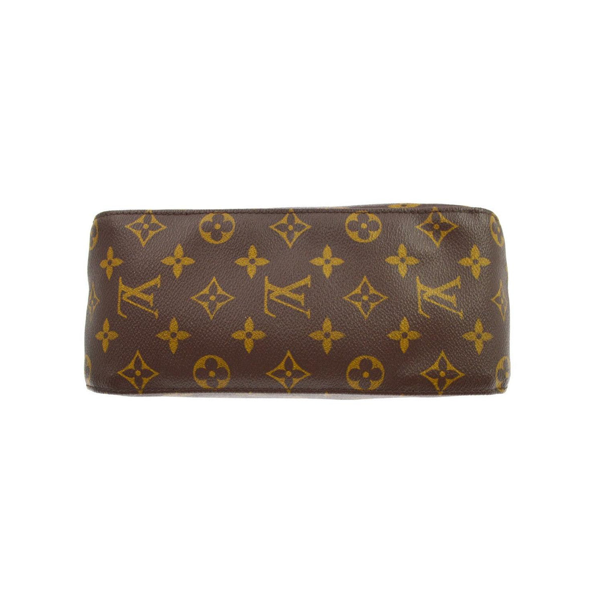 Sac À Main Louis Vuitton Looping Mm Toile - Marron