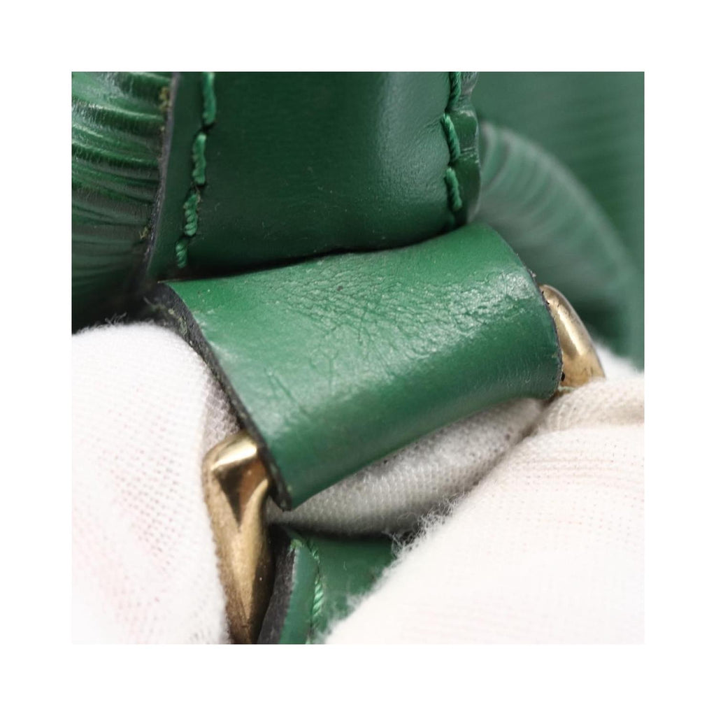 Sac Porté Épaule Louis Vuitton Petit Noe Handbag Medium Cuir - Vert