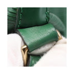 Sac Porté Épaule Louis Vuitton Petit Noe Handbag Medium Cuir - Vert