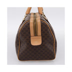 Sac De Voyage Celine Boston Toile - Marron