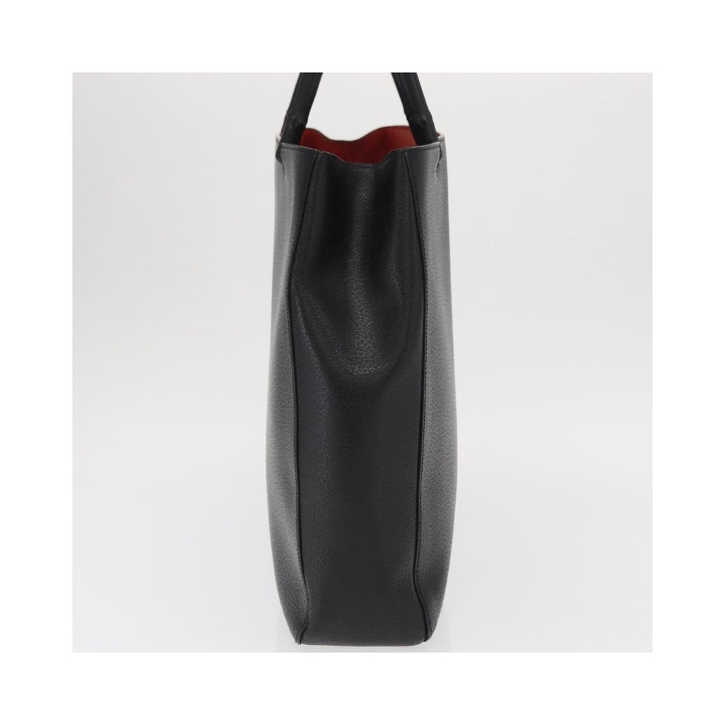 Bolso tote Gucci vintage con asas de bambú de piel - Negro