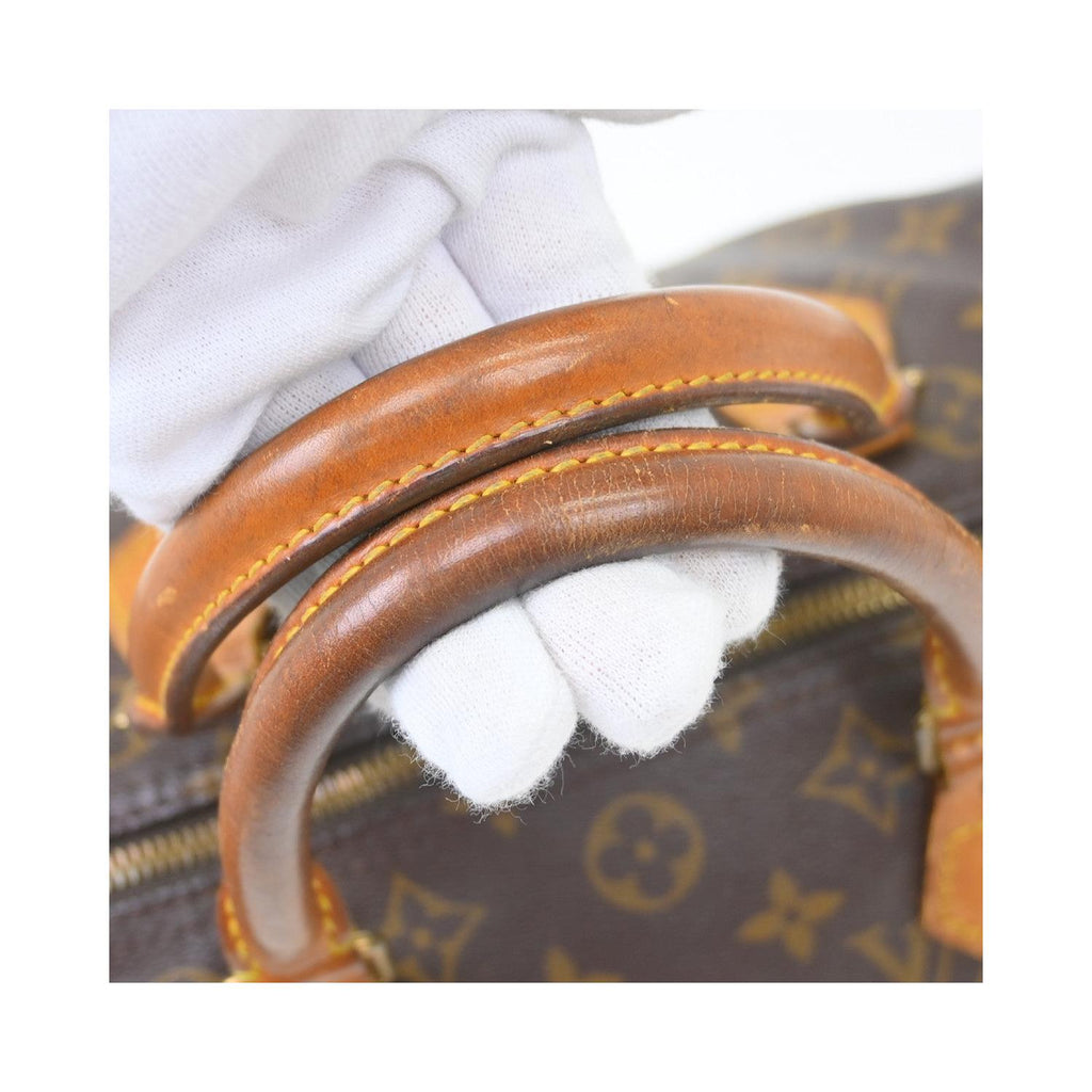 Borsa a mano Louis Vuitton Speedy 30 in tela - Marrone