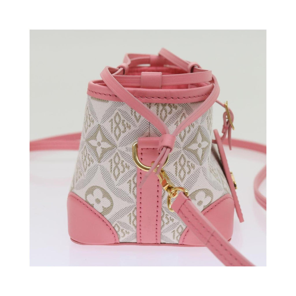 Louis Vuitton - Sac Porté Épaule Noe Purse Toile - Rose