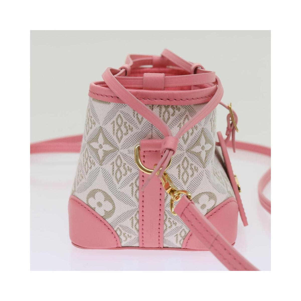 Louis Vuitton - Sac Porté Épaule Noe Purse Toile - Rose