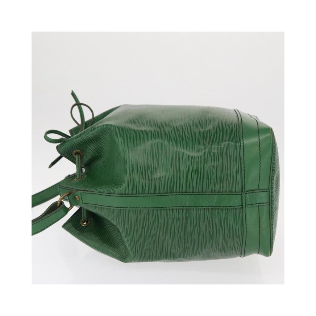 Louis Vuitton - Large Noe shoulder bag in leather - Green