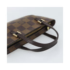 Pochette Louis Vuitton Manosque Pochette Gm Toile - Marron