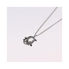 Collier Christian Dior Vintage Dior Logo Metal - Argent