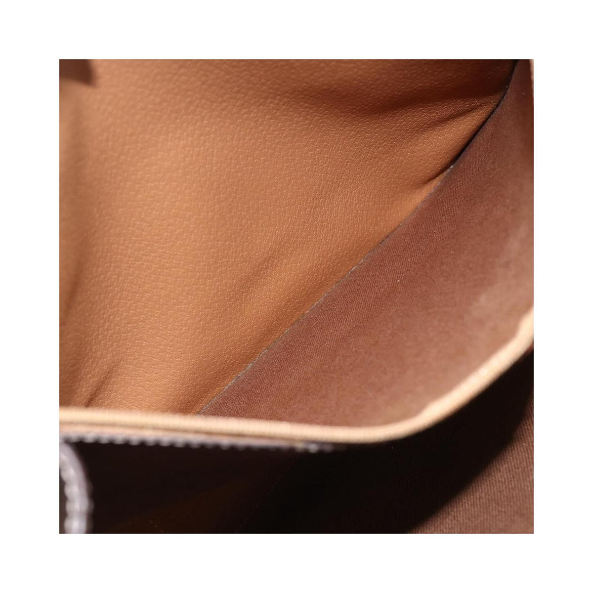 Cabas Celine Vintage Macadam Shopper Tote Toile - Marron