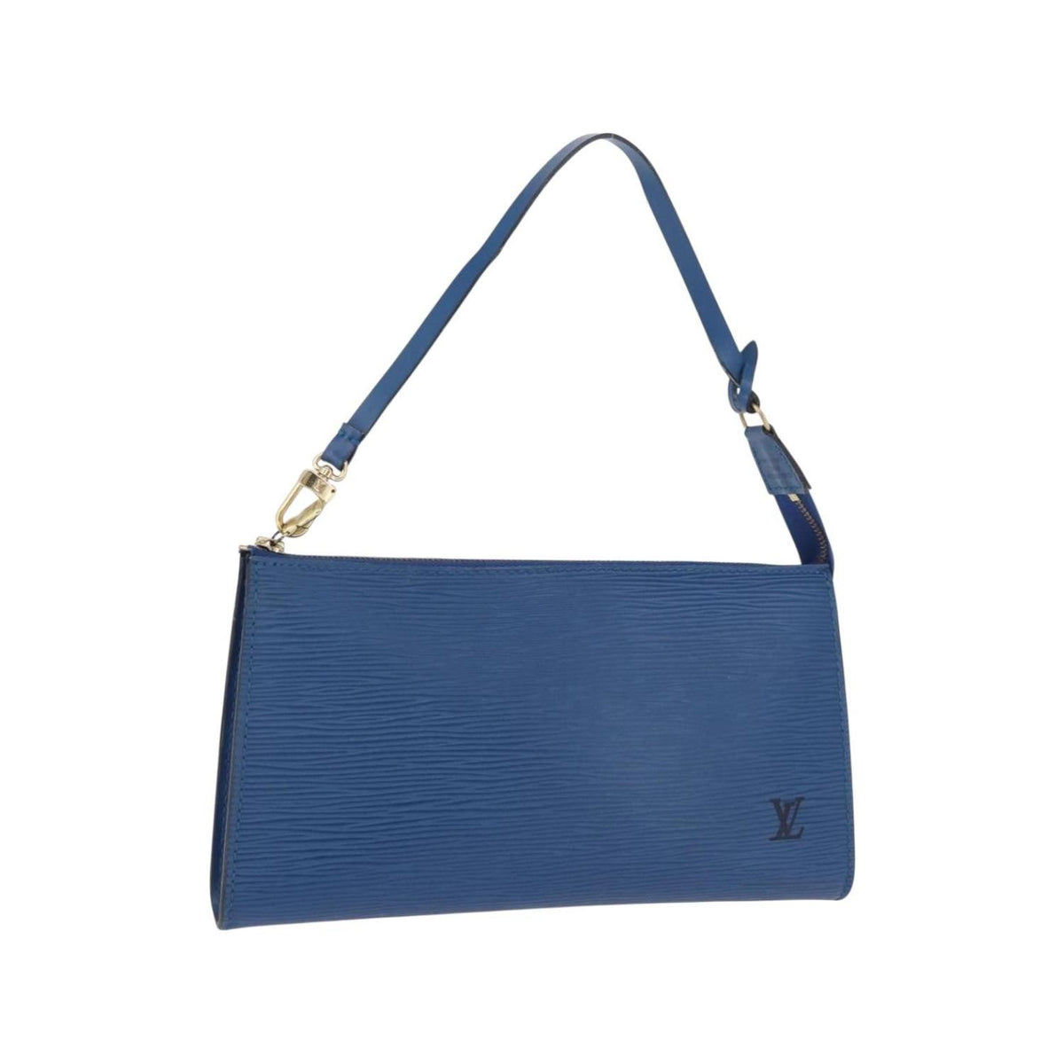 Louis Vuitton - Large Pochette Accessoires in leather - Blue