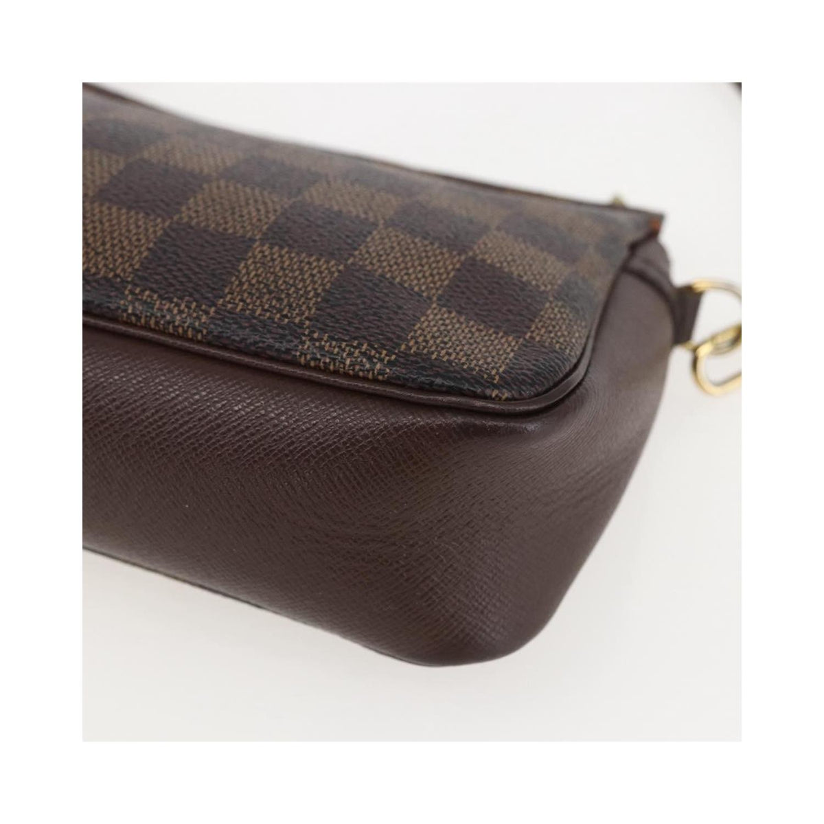Pochette Louis Vuitton Trousse Make Up Small Toile - Marron