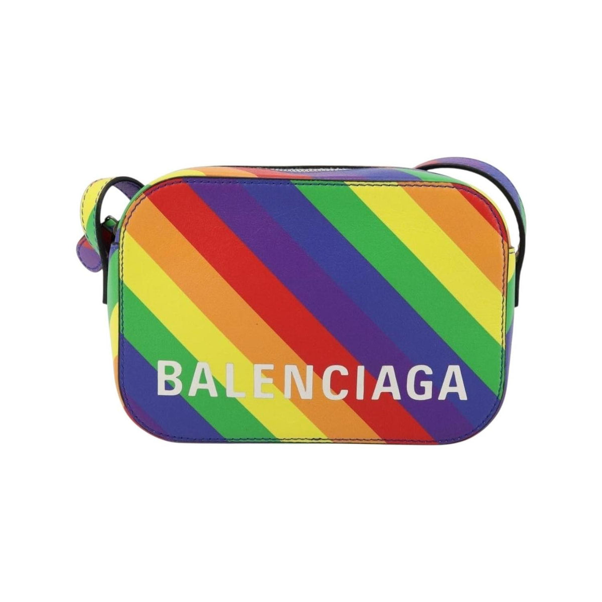 Sac Porté Épaule Balenciaga Everyday Camera Small Cuir - Multicolore