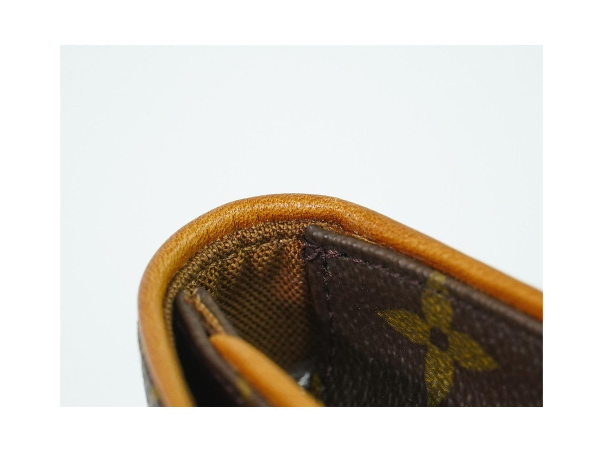 Pochette Louis Vuitton Florentine Pochette Toile - Marron