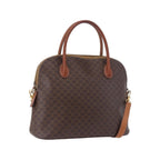 Sac À Main Celine Macadam Small Pvc - Marron