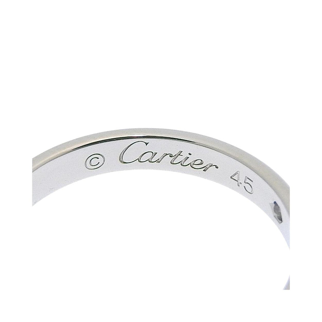 Bague Cartier 1895 Wedding Band 2.2 Mm Platinum - Argent