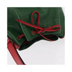 Sac Porté Épaule Louis Vuitton Bicolor Petit Noe Handbag Cuir - Vert