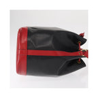 Sac Porté Épaule Louis Vuitton Bicolor Noe Handbag Large Cuir - Noir