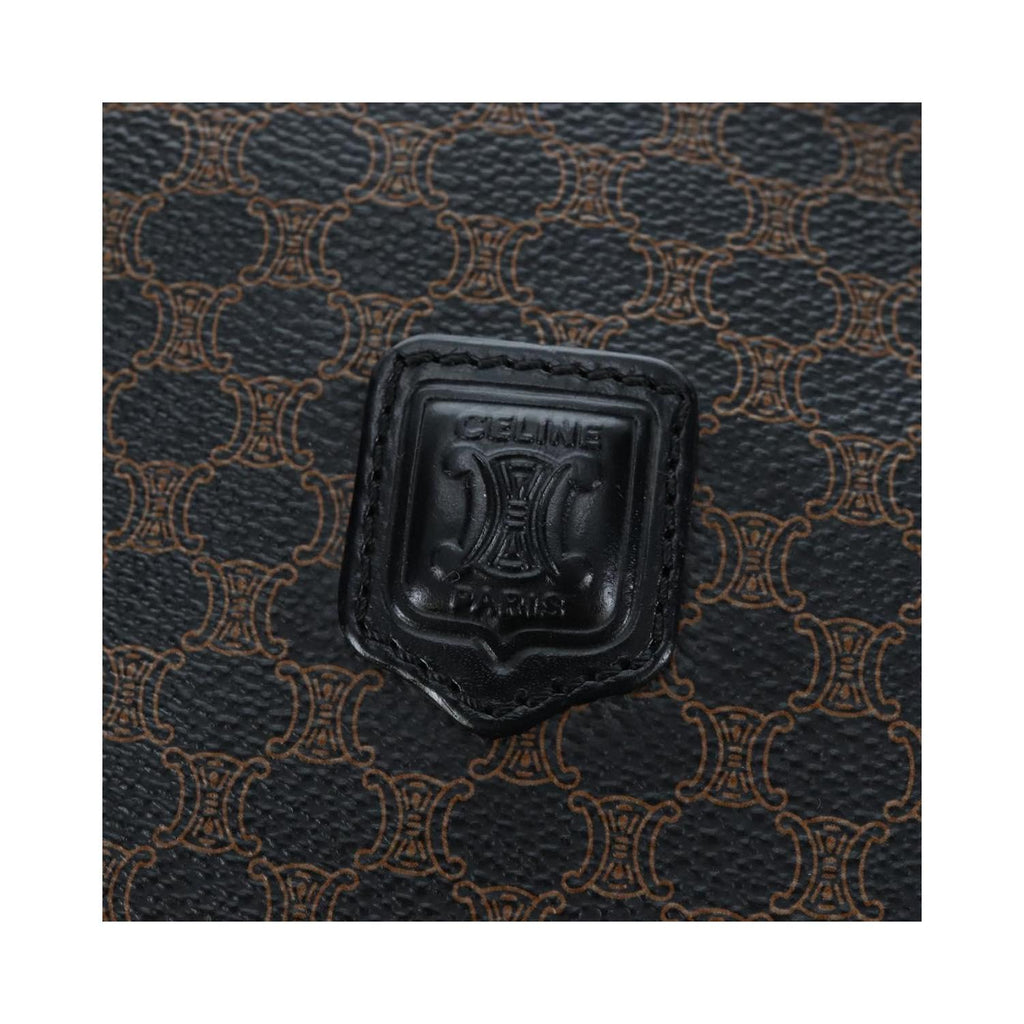 Sac Porté Épaule Celine C Macadam Tote Pvc - Noir