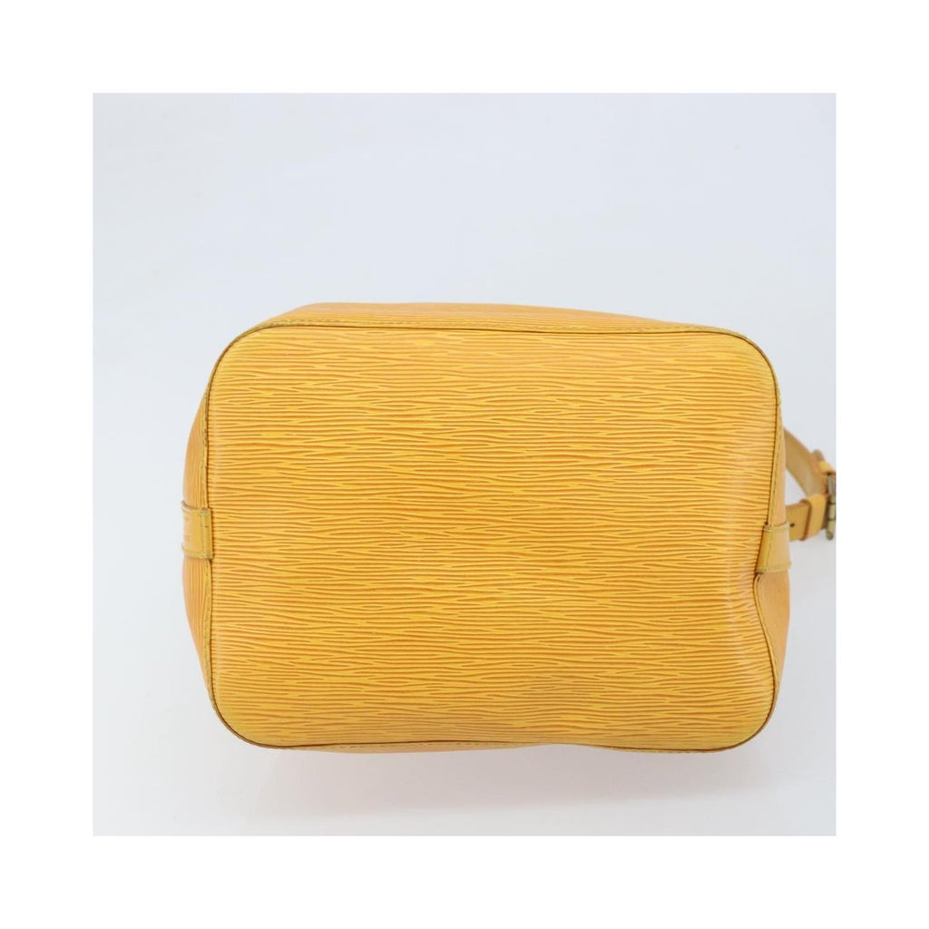 Sac Porté Épaule Louis Vuitton Petit Noe Medium Cuir - Jaune