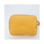 Sac Porté Épaule Louis Vuitton Petit Noe Medium Cuir - Jaune