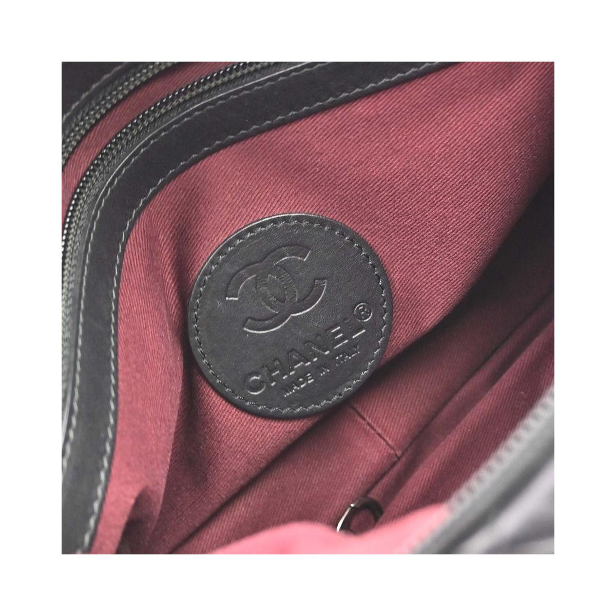 Sac Porté Épaule Chanel Expandable Flap Messenger Large Cuir - Noir