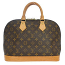 Louis Vuitton Alma Handbag Monogram Canvas PM