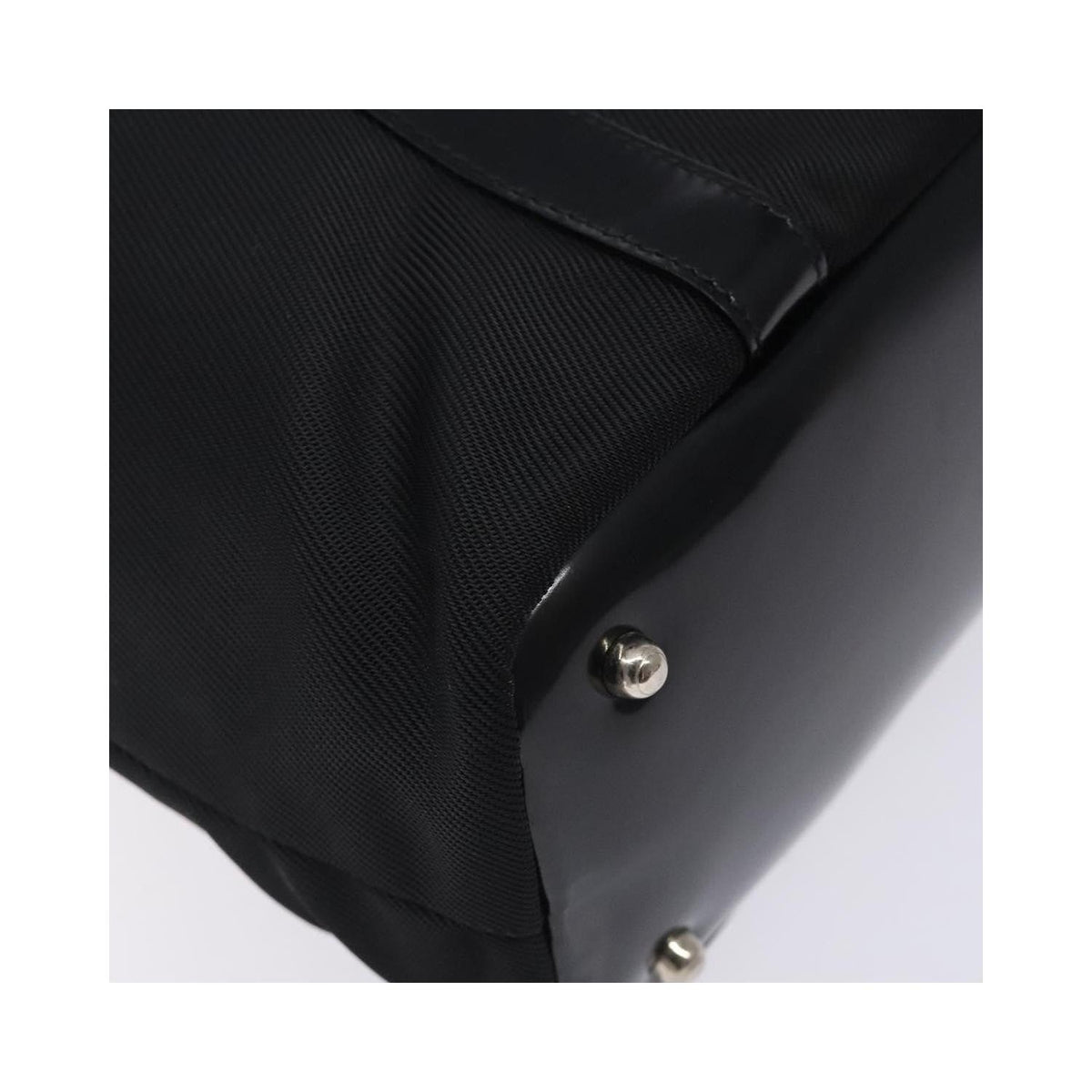 Gucci - Bolso shopper Vintage con asas de bambú de nailon - Negro