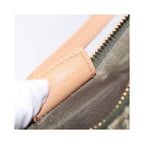 Christian Dior - Sac À Main Saddle Mini Toile - Kaki